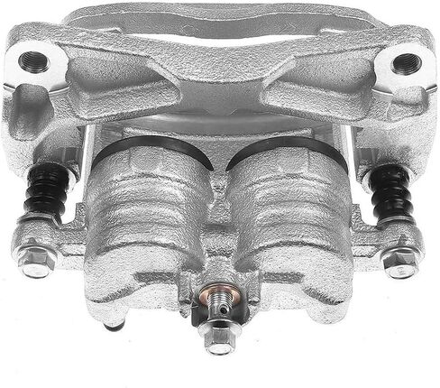 Detroit Axle - Front Left Brake Caliper for Subaru Outback Forester Legacy Impreza Baja 9-2X WRX XV Crosstrek Driver Side Brake Caliper with Bracket Replacement in Saudi Arabia