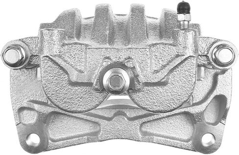 Detroit Axle - Front Left Brake Caliper for Subaru Outback Forester Legacy Impreza Baja 9-2X WRX XV Crosstrek Driver Side Brake Caliper with Bracket Replacement in Saudi Arabia