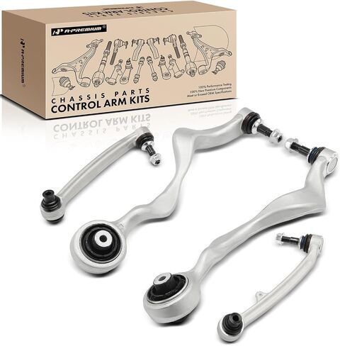 A-Premium Set of 4, Front Lower Forward Rearward Control Arm Kit, with Ball Joint & Bushing, Compatible with BMW 1 Series M 2011, M3 2008-2013 in Saudi Arabia
