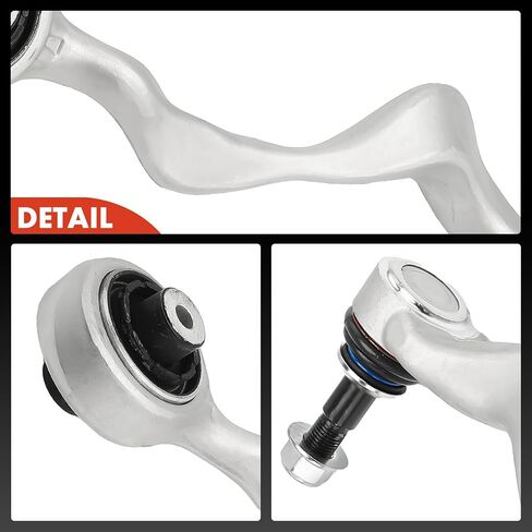 A-Premium Set of 4, Front Lower Forward Rearward Control Arm Kit, with Ball Joint & Bushing, Compatible with BMW 1 Series M 2011, M3 2008-2013 in Saudi Arabia