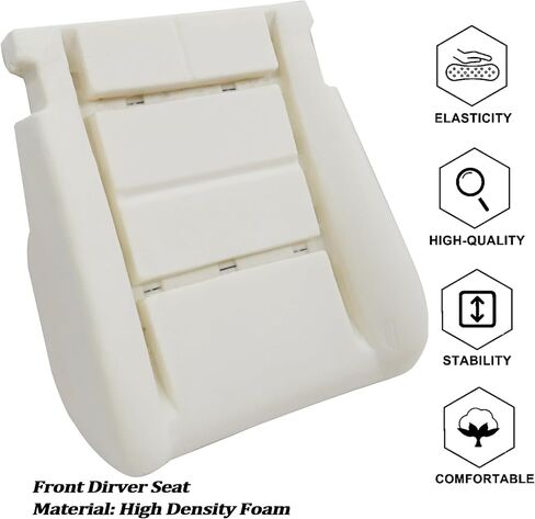GXARTS Front Driver Side Bottom Foam Seat Cushion Replacement Compatible with Ford F250 F350 F450 F550 2002 2003 2004 2005 2006 2007 2C3Z-25632A23-AA in Saudi Arabia