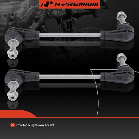 A-Premium 2 x Front Sway Bar Links Stabilizer Bar Links, Compatible with Cadillac XT4 2019-2020 in Saudi Arabia