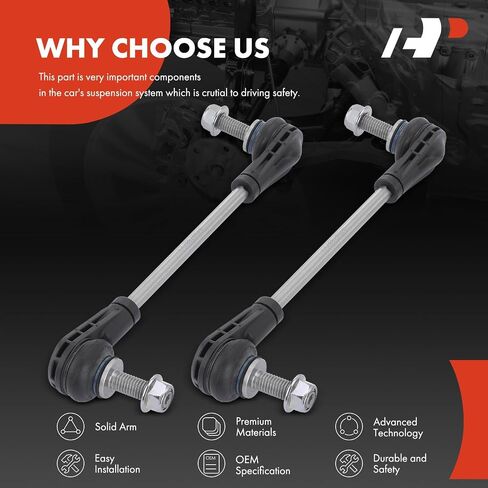 A-Premium 2 x Front Sway Bar Links Stabilizer Bar Links, Compatible with Cadillac XT4 2019-2020 in Saudi Arabia