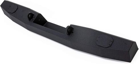مصد خلفي SuperATV Winch جاهز لـ 2013-2019 Polaris Ranger XP 900، 2014-2019 Ranger XP 900 Crew، 2 حوامل على شكل حرف D، صفائح معدنية سميكة 3 مم، أسود متجعد، انظر الملاءمة، صنع في الولايات المتحدة الأمريكية in Saudi Arabia