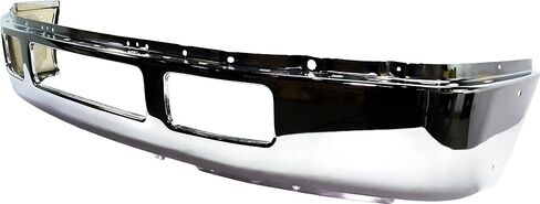 مصد Garage-Pro لسيارة Ford F-450 F-550 Super Duty 2005-2007 من الصلب الكروم الأمامي للنماذج ذات فتحات مضيئة يستبدل # 5C3Z17757FA FO1002396 in Saudi Arabia