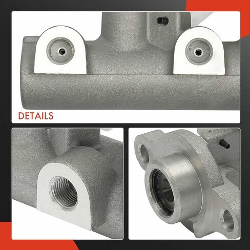 A-Premium Brake Master Cylinder with Reservoir and Sensor Compatible with Chevrolet and Pontiac Vehicles - Impala 2000-2005, Grand Prix 2006-2008 - Replace# 18042406, 18060783 in Saudi Arabia