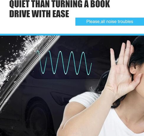 4 قطع من شرائط إدخال ممسحة الزجاج الأمامي من Downhill، شفرات ممسحة الزجاج الأمامي المطاطية لتقليل الضوضاء، 28 بوصة قابلة للتعديل بنفسك، عبوات شفرات الزجاج الأمامي بدون عظم، عالمية لمعظم السيارات والشاحنات وسيارات الدفع الرباعي (أسود) in Kuwait