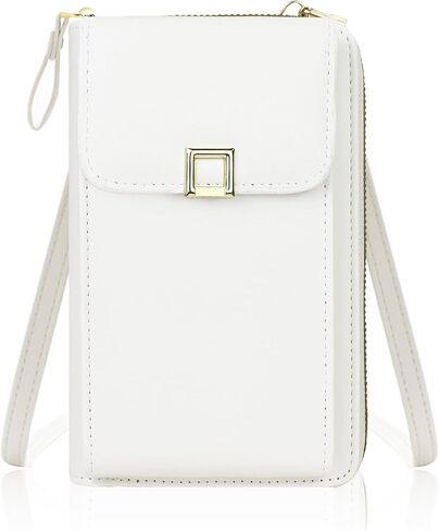 Small Crossbody Bags for Women, PU Leather Phone Purse Wallet, Mini Crossbody Purse with Adjustable Shoulder Strap in Saudi Arabia