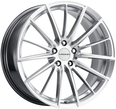 Vision 473 Axis 17x8 5x112 +38mm Silver Wheel Rim 17" Inch in Saudi Arabia