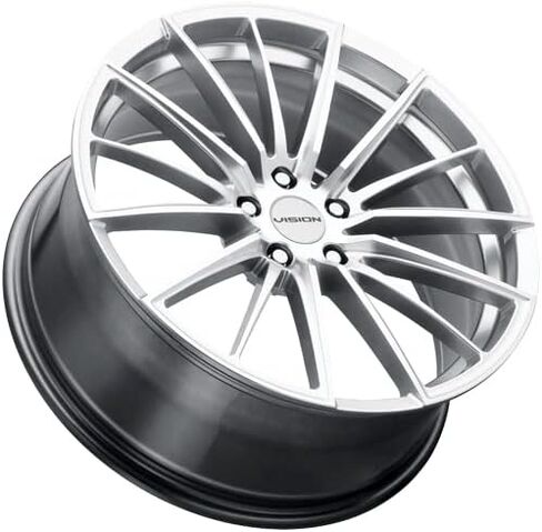 Vision 473 Axis 17x8 5x112 +38mm Silver Wheel Rim 17" Inch in Saudi Arabia