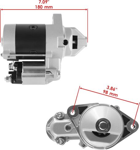 Caltric Starter John Deere Oem 128000-4020 21163-2073 Compatible With Kawasaki Small Engines in Saudi Arabia
