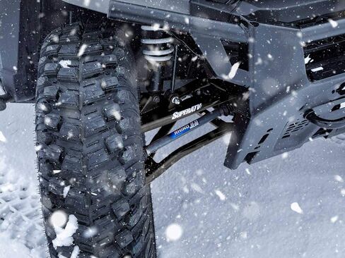 SuperATV 2 "Forward Offset A Arms لـ 2021-2022 Polaris Ranger XP 1000 / Crew - انظر الإعداد | تناسب إطارات تصل إلى 32 بوصة | مصدات الصدمات الأمامية والخلفية | أنابيب مقاس 1.25 بوصة أكبر بنسبة 25% من المخزون in Saudi Arabia
