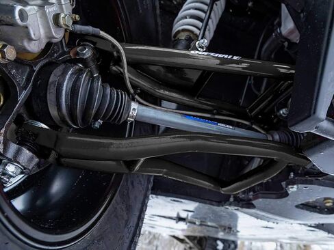 SuperATV 2 "Forward Offset A Arms لـ 2021-2022 Polaris Ranger XP 1000 / Crew - انظر الإعداد | تناسب إطارات تصل إلى 32 بوصة | مصدات الصدمات الأمامية والخلفية | أنابيب مقاس 1.25 بوصة أكبر بنسبة 25% من المخزون in Saudi Arabia