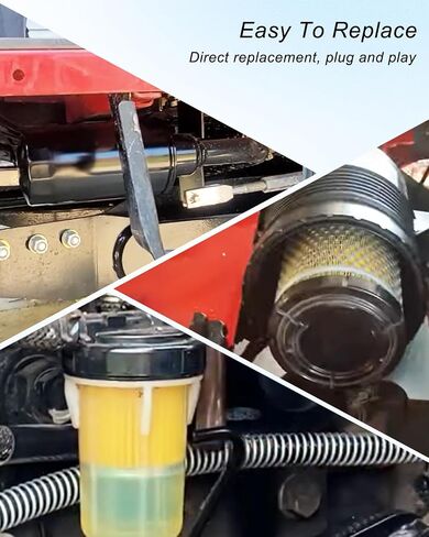 Maintenance Filter Kit Fit for Mahindra 1626 HST L3 1.3L 1318CC 80.4CID Replace MAM0117 9806000001 10400511200 19690531100 19682581000 19642509000, Tractor Filters Kit in Saudi Arabia