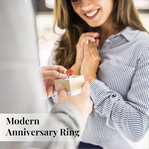 Shop LC Multi Color Murano Style Glass Stainless Steel Flower Ring Cocktail Ring for Women Jewelry Anniversary Birthday Gifts in Saudi Arabia