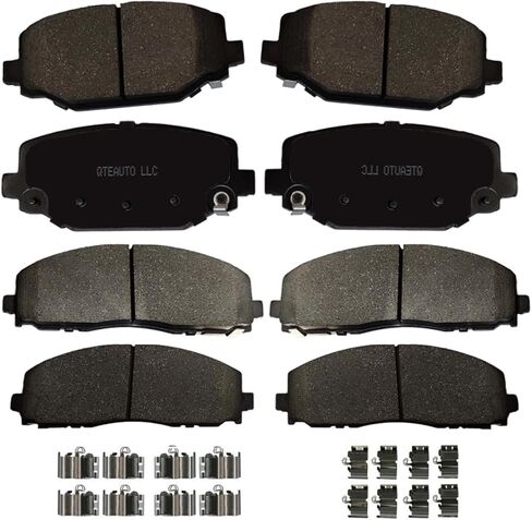 PM Auto Front Rear Brake Pads Replacement For 2012-2020 Dodge Grand Caravan, Set of 8 Ceramic Brakes Pads in Saudi Arabia