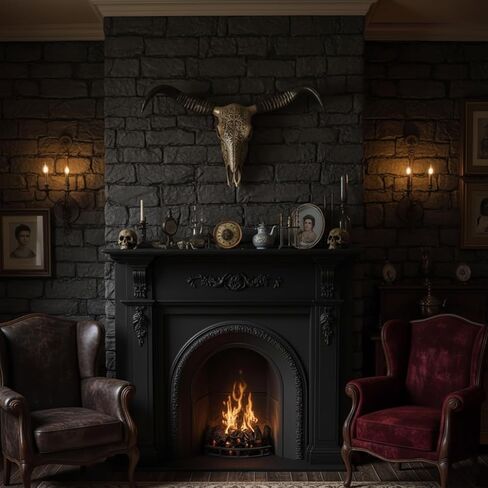 29x17 Inch Large Western Resin Cow Skull Wall Decor, Rustic Home Decor,Housewarming in Kuwait