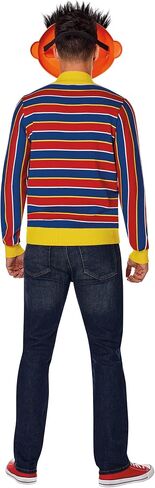 Spirit Halloween Sesame Street Adult Ernie Costume Kit | Officially Licensed | TV and Movies Costumes in Saudi Arabia