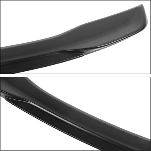 FREEMOTOR802 Rear Trunk Spoiler Compatible with 2022-2025 Honda Civic 11th Gen Sedan, SI RS Style Matte Black ABS Plastic Deck Lid Spoiler Rear Trunk Boot Tail Lip Wing in Saudi Arabia
