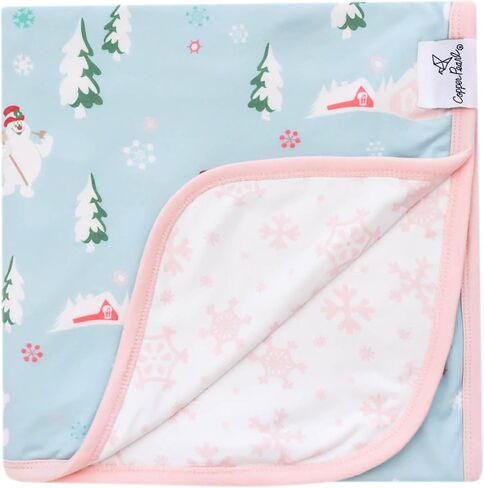 Copper Pearl Three-Layer Baby Blanket: Soft Baby Quilts for Boys and Girls | Breathable, Cozy, Toddler Blanket | Baby Quilt for Newborns | 46x46 Premium Polyester/Rayon | Elf in Saudi Arabia