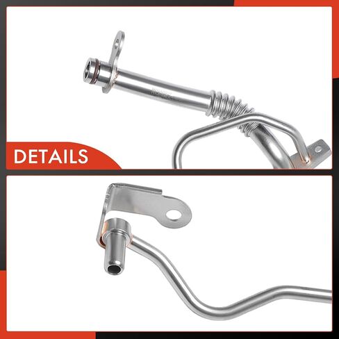 A-Premium Turbocharger Right Lower Turbocharger Oil Line Compatible with Ford F-150, Expedition 2016-2017, Transit-150, Transit-250, Transit-350 2017-2023 & Lincoln Navigator 2016-2017, 3.5L in Saudi Arabia