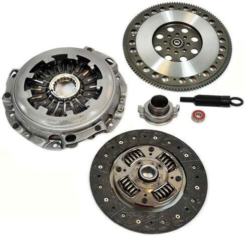 EXEDY CLUTCH KIT FJK1006 w/EFT LIGHTWEIGHT FLYWHEEL FITS 02-05 SUBARU IMPREZA WRX AWD 2.0L TURB0 in Saudi Arabia