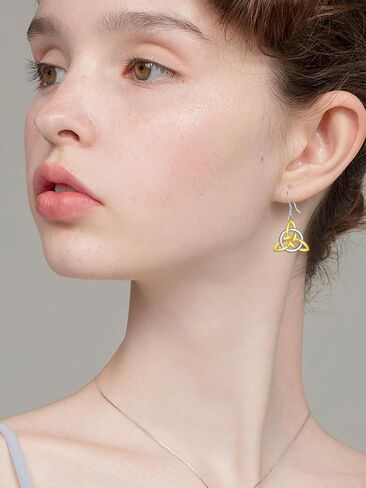 Animal/Leaf/Gothic Dangle Earrings 925 Sterling Silver Animal/Leaf/Gothic Dangle Drop Earrings Easter/Halloween/Christmas Jewelry Gifts for Women Her in Kuwait