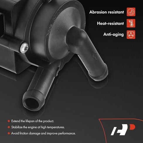مضخة مياه إضافية للمحرك A-Premium مع دعامة - DOHC 8Cyl 4.4L - متوافقة مع BMW F، E Series 5,6,7-Class - 08-18 - 550i، 550i xDrive، 650i، 750i، M5، M6، X5، X6 - لـ # 11517629916، 11517589636 in Saudi Arabia