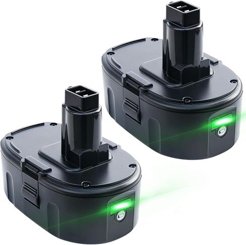 6.5Ah DC9096 DC9098 Battery Replacement for Dewalt 18V XPR Battery Compatible with DC9099 DE9039 DE9095 DE9096 DE9098 DW9095 DW9096 DW9098 DE9503 (2Pack) in Kuwait