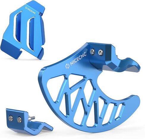 NICECNC Black Front Brake Caliper Guard & Front Brake Disc Guard Compatible with Surron Light bee X/S/ L1E Compatible with Segway X160 X260 See Fitment in Saudi Arabia
