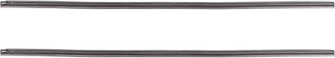 ACROPIX 20inch and 24inch 8x10mm 3 Section Rubber Windshield Wiper Blade Refills for Car Black - Pack of 2 in Saudi Arabia