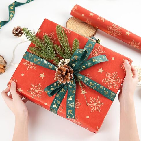 HOHOTIME 30 Pcs Artificial Pine Stems, Christmas Tree Pine Picks, Faux Greenery Stems Branches for Vase, Fake Pine Stems Decoration, Faux Pine Sprigs for Garland Wreath Tree Home DIY Xmas Decor in Kuwait
