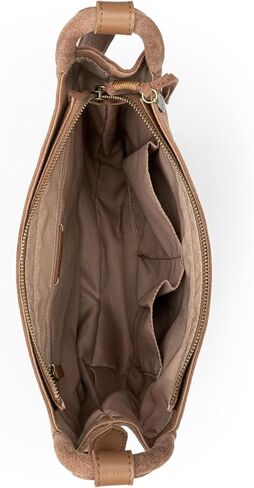 The Sak Los Feliz Crossbody Purse - Hand Crochet Women's Handbag for Everyday & Travel - Cross Body Bag With Zipper Pockets & Adjustable Shoulder Bag Strap - Bamboo in Kuwait