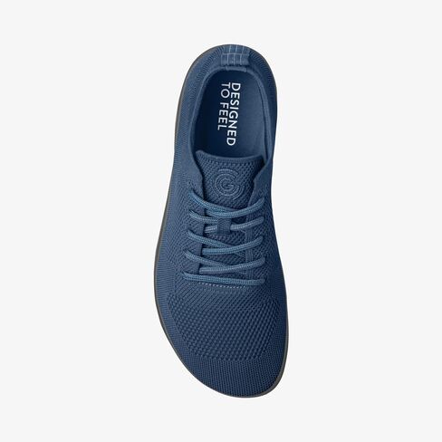GROUNDIES Active Knit Barefoot Shoes for Men - Lightweight Sports Sneakers for Men with Wide Toe Box, Microfiber Lining, and Slip-Resistant Outsole in Saudi Arabia