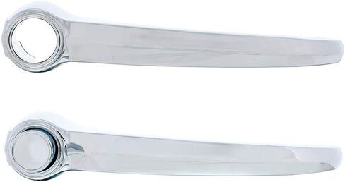 United Pacific 110313 Chrome Exterior Door Handle Set for 1960-66 Chevy & GMC, Diecast Construction, Mounting Hardware Included – ONE Set (Pack of 2) in Saudi Arabia