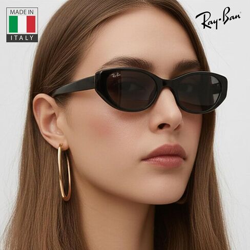 نظارات شمسية Ray-Ban RB4457D BIO-BASED ذات شكل دائري مربع للرجال والنساء مع مجموعة نظارات RAYBAN الرسمية in Kuwait