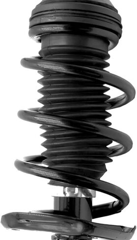 Detroit Axle - Front Right Strut for Fiat 500, 2012 2013 2014 2015 2016 2017 Strut with Coil Spring Assembly Replacement in Saudi Arabia