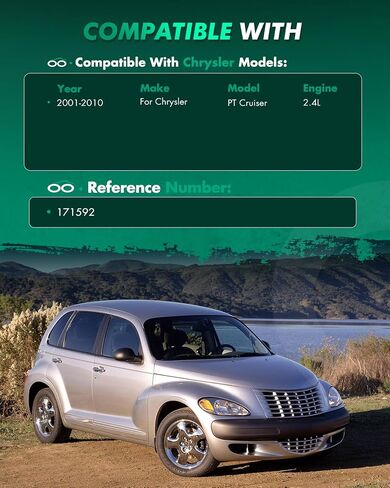 مجموعة الدعامات الأمامية الكاملة من SCITOO ممتص الصدمات لكرايسلر PT Cruiser 2001-2010 دعامات بديلة للسيارات 171592 - مجموعة من 2 in Saudi Arabia