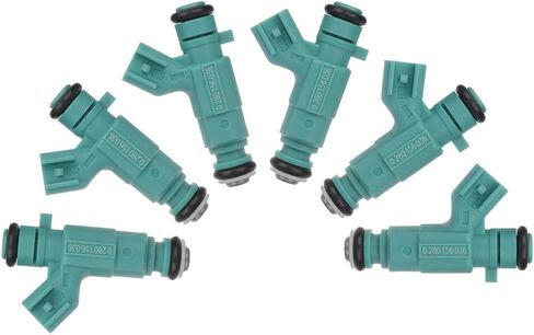 Fuel Injectors ECCPP 6 pcs 4 Holes Fuel Injector Kit 0280156036 fit for 01-03 for Chrysler Concorde 02-03 for Chrysler Intrepid 01-03 for Chrysler Sebring 01-03 for Dodge Intrepid in Saudi Arabia
