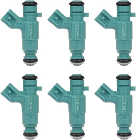 Fuel Injectors ECCPP 6 pcs 4 Holes Fuel Injector Kit 0280156036 fit for 01-03 for Chrysler Concorde 02-03 for Chrysler Intrepid 01-03 for Chrysler Sebring 01-03 for Dodge Intrepid in Saudi Arabia