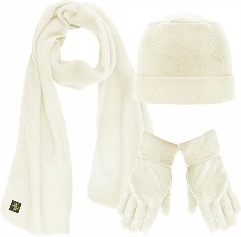 Polar Fleece 3 Piece Hat Scarf & Glove Matching Set in Saudi Arabia