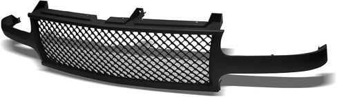 Stehlen 642167821946 متوافق مع 1999-2002 Chevy Silverado 1500 2500/2000-2006 Tahoe Suburban شبكة غطاء أمامي شبكي - أسود غير لامع in Kuwait