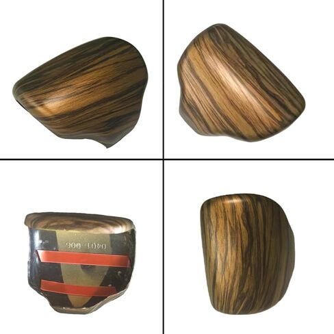 Car Gear Shift Knob Cover Compatible with Honda CRV CR-V 2017 2018 2019 2020 2021 2022 ABS Auto Interior Not for Hybrid (Peach Wood Grain) in Saudi Arabia