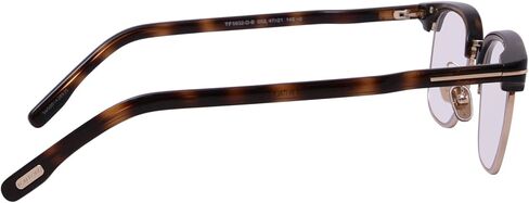 Tom Ford FT5932-D-B 052 Eyeglasses Men's Dark Havana/Blue Block Full Rim 47mm in Saudi Arabia