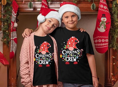 Family Christmas Shirts Merry Christmas Matching Outfits Xmas Graphic Tees Holiday Short Sleeve Tops in Saudi Arabia