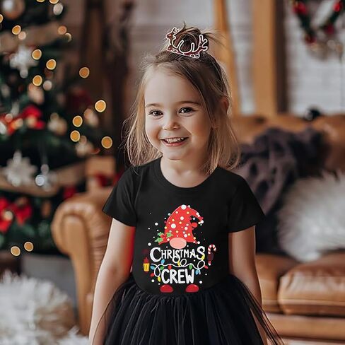 Family Christmas Shirts Merry Christmas Matching Outfits Xmas Graphic Tees Holiday Short Sleeve Tops in Saudi Arabia