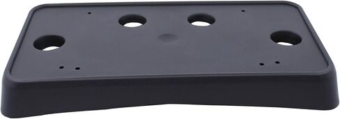 MOTOKU Front Bumper License Plate Bracket Frame Holder for Chevrolet Silverado 1500 2019 2020 2021 2022 w/Screws in Saudi Arabia