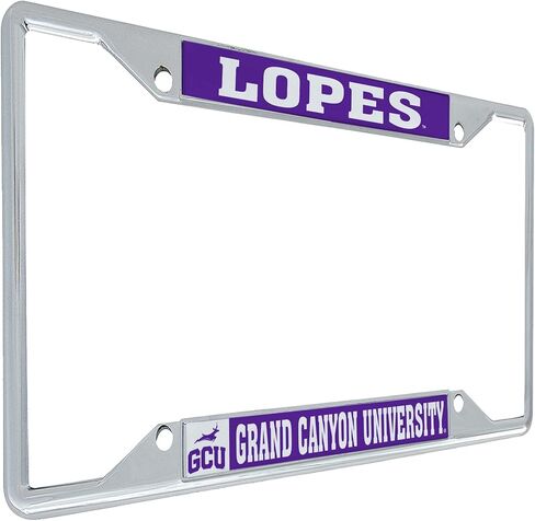 Desert Cactus Grand Canyon University Car Accessories Antelopes Metal License Plate Frame and Tag Holder for Front or Rear of Car (Mascot) in Saudi Arabia