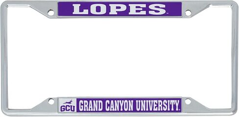 Desert Cactus Grand Canyon University Car Accessories Antelopes Metal License Plate Frame and Tag Holder for Front or Rear of Car (Mascot) in Saudi Arabia
