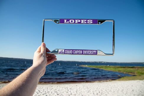 Desert Cactus Grand Canyon University Car Accessories Antelopes Metal License Plate Frame and Tag Holder for Front or Rear of Car (Mascot) in Saudi Arabia